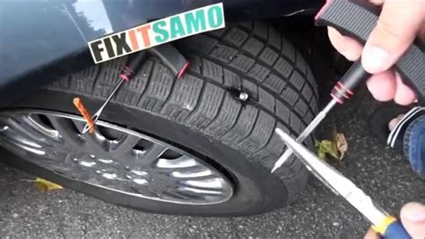 Diy How To Fix A Flat Tire Easy Flat Tire Tire Tyre Tread