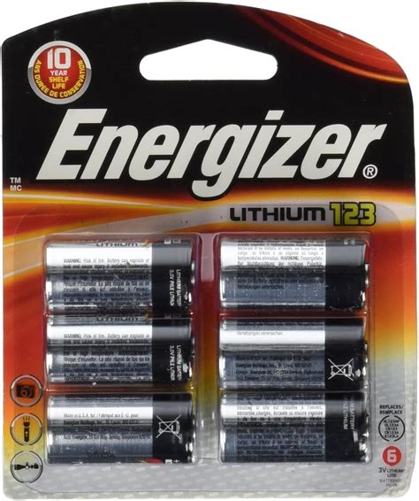 Energizer Bater A Fotogr Fica De Litio Paquete De Unidades