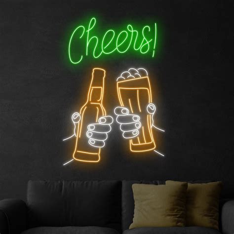 Neon Sign Beer Etsy