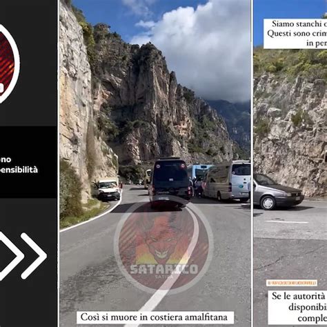 Il Vescovado Traffico Intenso In Costiera Amalfitana E Da Positano