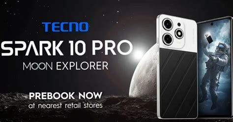 Tecno Spark 10 Pro Moon Explorer Android Smartphone Celebrating India