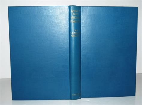 Leaves From Indian Forests By Eardley Wilmot S Sir 1852 1929