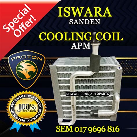 PROTON ISWARA APM SANDEN SD COOLING COIL EVAPORATOR CAR AIR COND