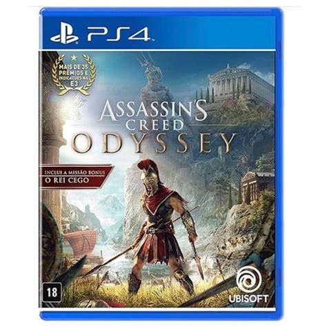 Ps4 Assassins Creed Odyssey Fisico Lacrado Shopee Brasil