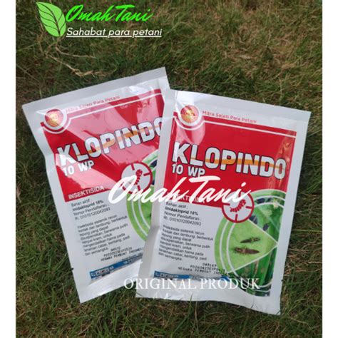 Jual Insektisida Klopindo Wp Gram Shopee Indonesia