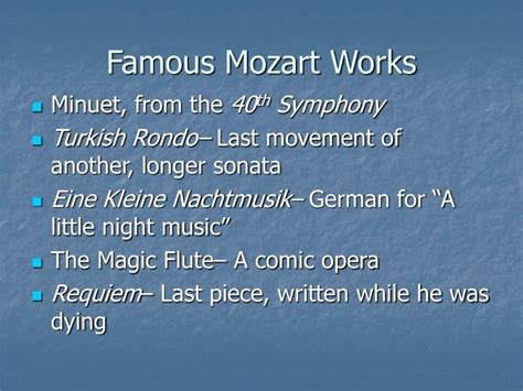 10 Most Famous Mozart Works Ergoasrpos