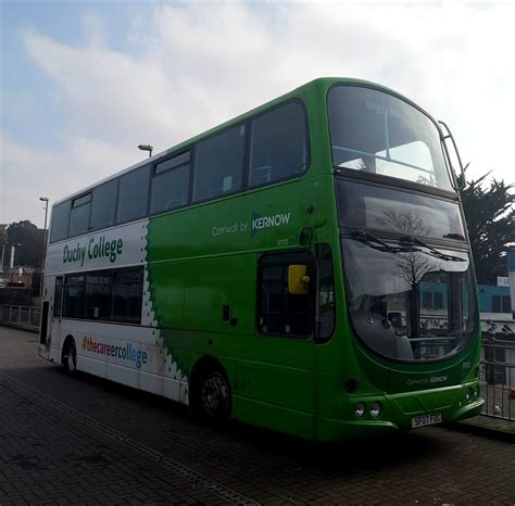 Cornwall By Kernow Volvo Gemini At Truro Bus Station Flickr