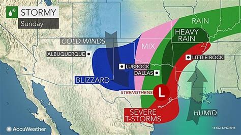 Major Winter Storm To Blast Central Us With Blizzard Conditions