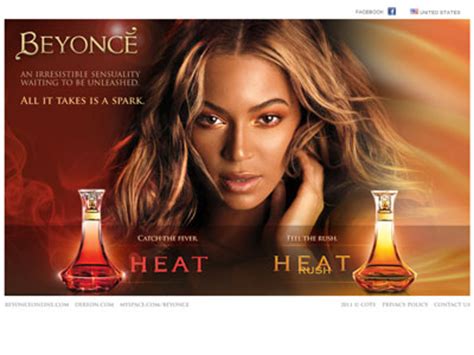 Beyonce Heat Fragrances - Perfumes, Colognes, Parfums, Scents resource guide - The Perfume Girl