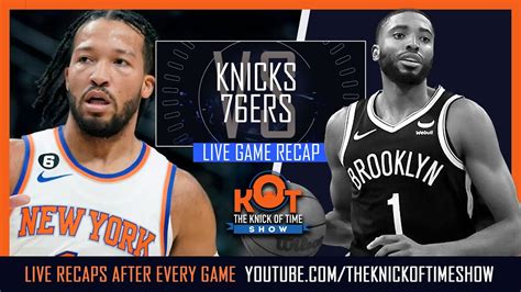 Knicks Vs Nets Live Postgame Show Fan Friday Youtube