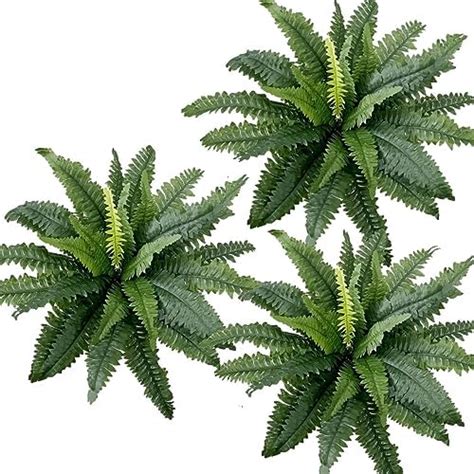 Avoik Artificial Ferns For Outdoors Bundles Large Fake Plants