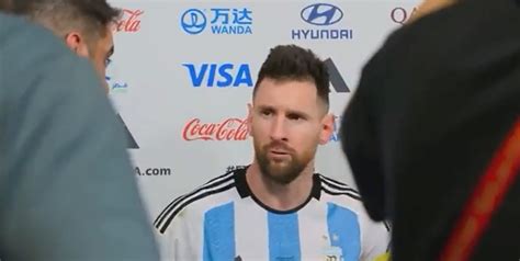 Video Se Conocieron Nuevas Imágenes Del ¿qué Mirás Bobo De Lionel Messi El Litoral