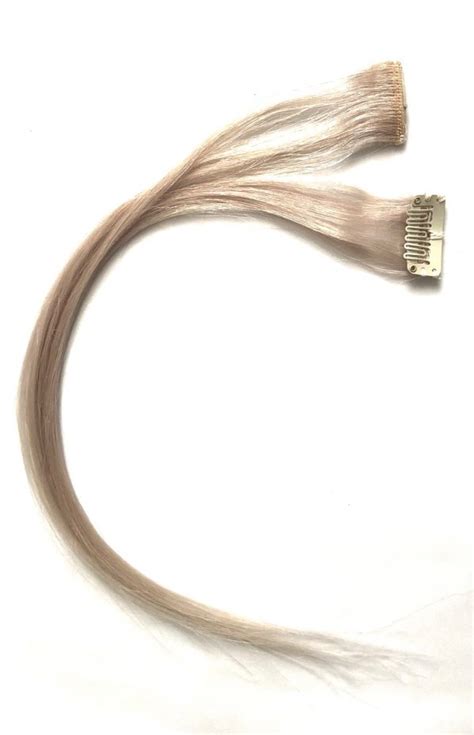 Ash Blonde Highlights Clip In Hair Extensions
