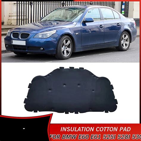 51487148208 Soundproof Heat Insulation Cotton Pad For Bmw E60 E61 525i