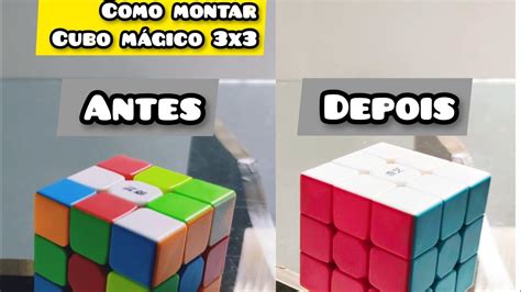 Como montar o cubo mágico 3x3 simples e fácil YouTube