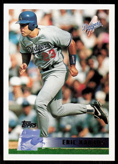 Topps Eric Karros Los Angeles Dodgers Ebay