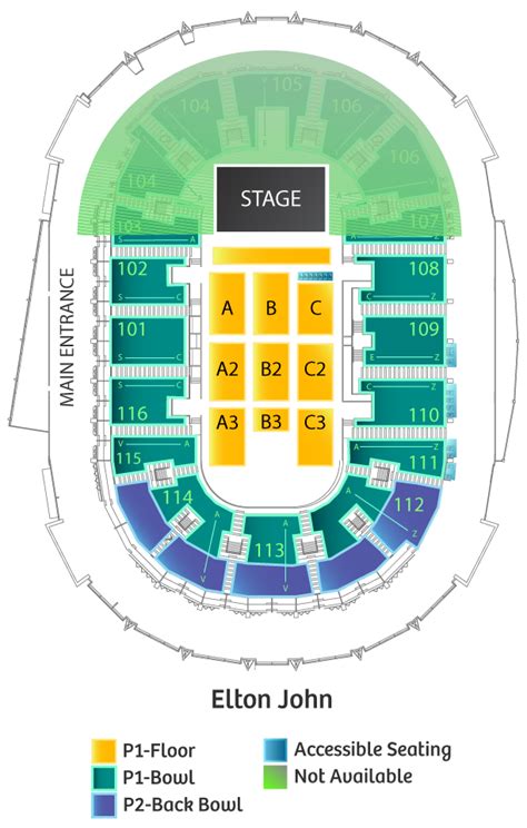 elton john seating chart | Brokeasshome.com