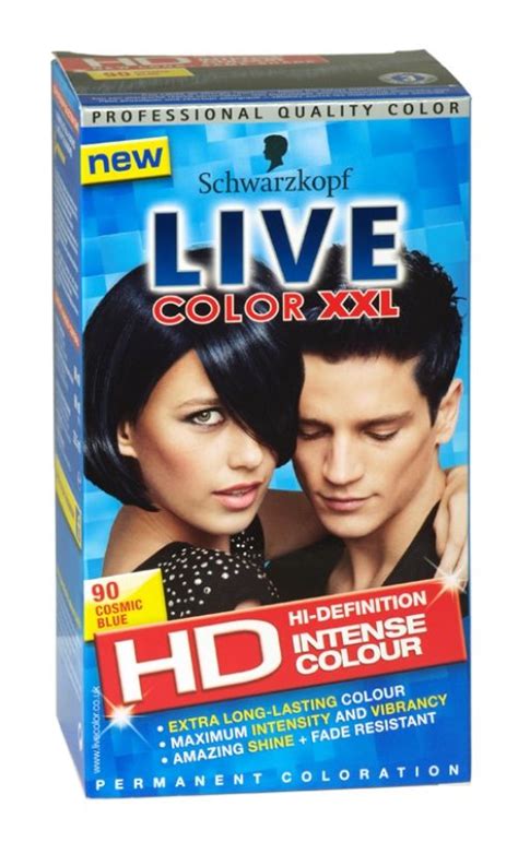 Schwarzkopf Live Color Xxl Hd Hair Colour 90 Cosmic Blue Schwarzkopf