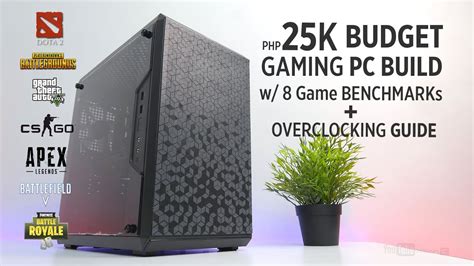 Vlog 25k Budget Gaming Pc Build Ryzen 2200g I Msi Gtx 1050ti W Benchmark Overclocking Guide