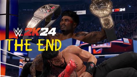 Wwe K My Rise Undisputed Ending I Beat Roman Reigns At