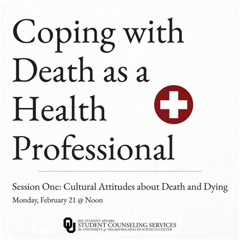 Coping with Death as a Health Professional - Students