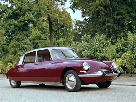 1955 68 Citroen Ds19 Berline Retro Classic French Wallpapers HD