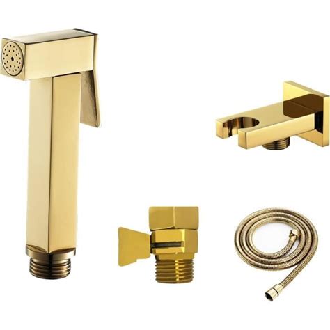 Toilette Bidet Spray Carr Kit Douchette Wc Avec Interrupteur Mural