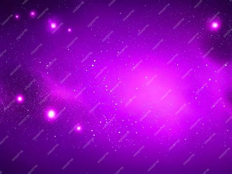 Premium AI Image | gradient violet glowing particles background