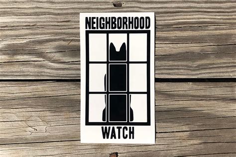 “Neighborhood Watch” Sticker – Landshark Supply