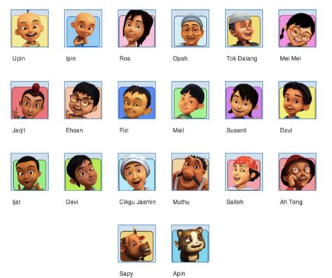 Upin Ipin dan kawan-kawan ~ D - Funny Blog