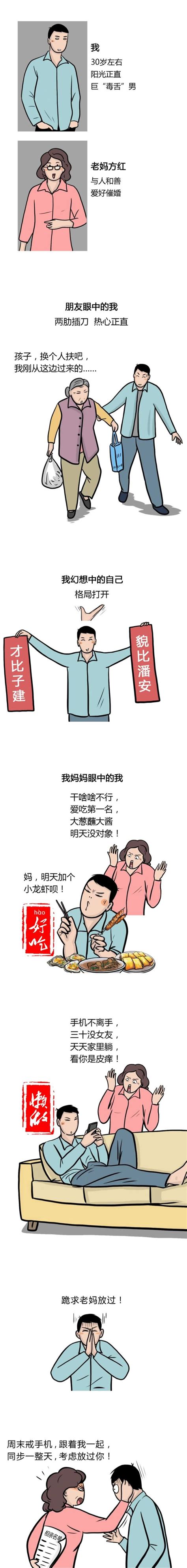 【打击整治养老诈骗】漫画：当“毒舌”儿子遇上养老骗局澎湃号·政务澎湃新闻 The Paper