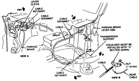 Handbrake Adjustment Ml Mercedes Benz Fixya