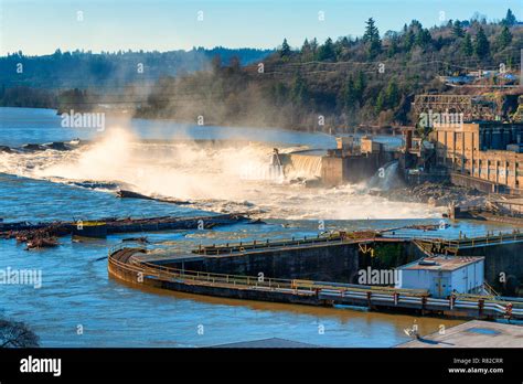 Willamette Falls Flood 1996