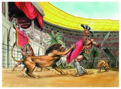 Roman Colosseum Animal Fights