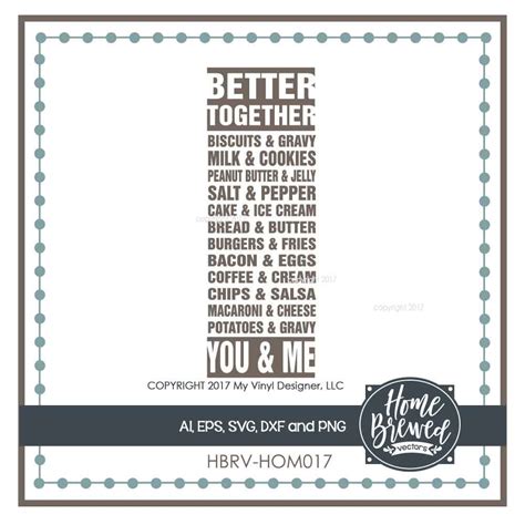 Better Together SVG Cut File By My Vinyl Designer TheHungryJPEG