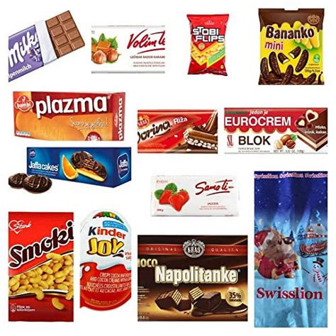 Randomly Selected Balkan Candy Chocolate Jaffa Cookies Smoki Samo