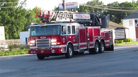 Bcfd Truck 26 And Bcofd Medic 12 Responding Youtube