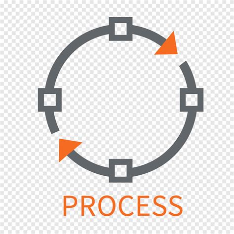 Management Process Flow Icon