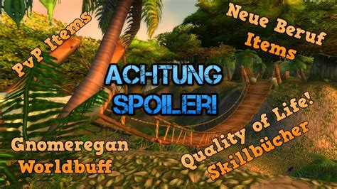 Leaks Wow Classic Sod Achtung Spoiler Phase Items Buffs