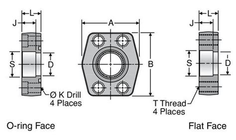 Socket Weld Sae Flange Flat Type