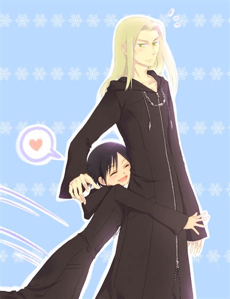 Xion And Vexen Kingdom Hearts And 1 More Drawn By Okitsuneokitsune