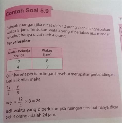 Soal Perbandingan Senilai Homecare24