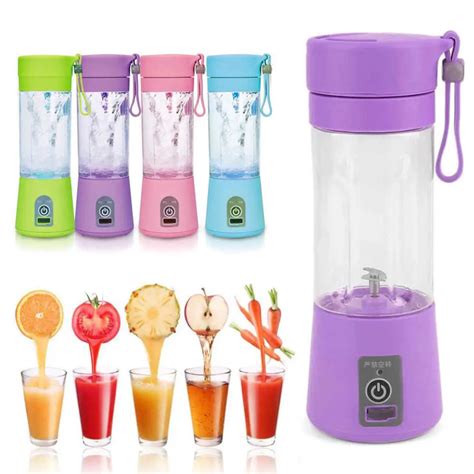 Mini Portable Usb Rechargeable Electric Fruit Juicer Cup Milkshake