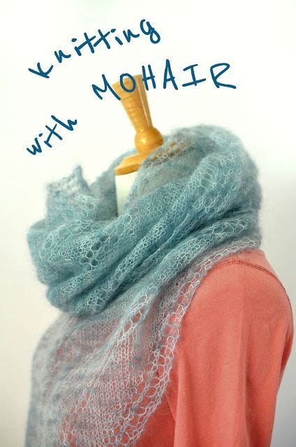 Knitting With Mohair Scarf Knitting Patterns Lace Knitting Knitting