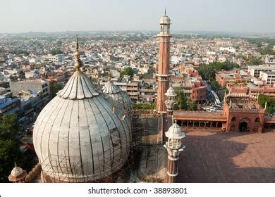 Aerial View Jama Masjid Delhi India Stock Photo 38893801 | Shutterstock