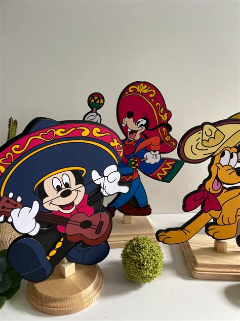 Cinco De Mayo Mickey Birthday Theme Cinco De Mayo Mickey Centerpiece Mexican Minnie Birthday