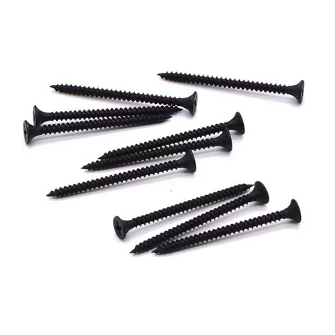 Black Phosphated Cross Recessed Bugle Head Gypsum Board Drywall Screw