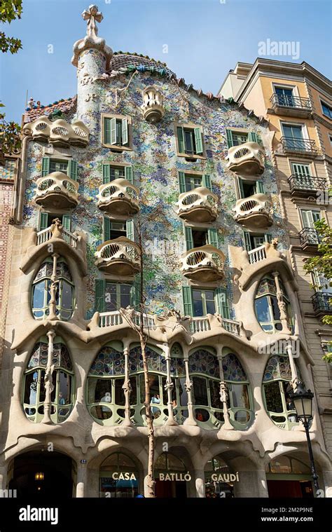 Antoni Gaudi Casa Batlo Unesco World Heritage Site Barcelona