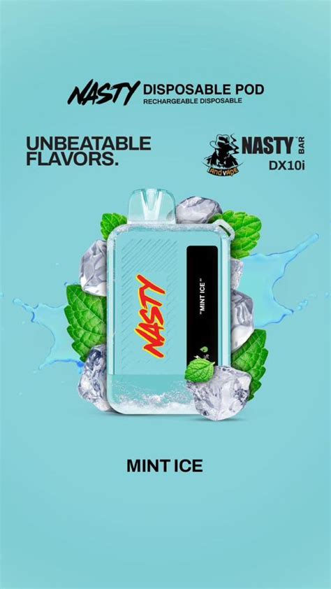 Nasty Bar Mint Ice Golden Vape Riyadh