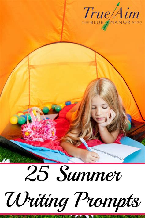 Fun Summer Writing Prompts For Kids